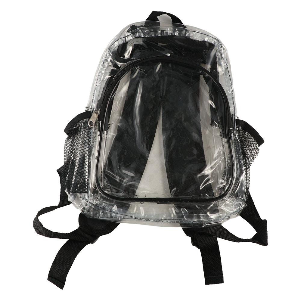 Large Capacity Durable High Quality Crossbody Messenger Storage Transparent Travel Lunch Bag Shoulder Bag Beach Bag Clear Tote Bag