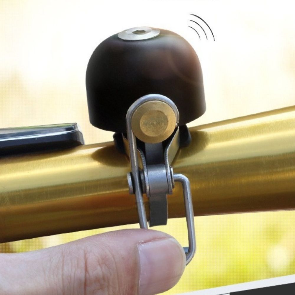 Portable Clearly Sounds Bicycle Bell Ring Bike Gadgets Safety Horn MTB Road Bike Retro Bell Steel Small Cycling Warning Alarm Bike Accessory