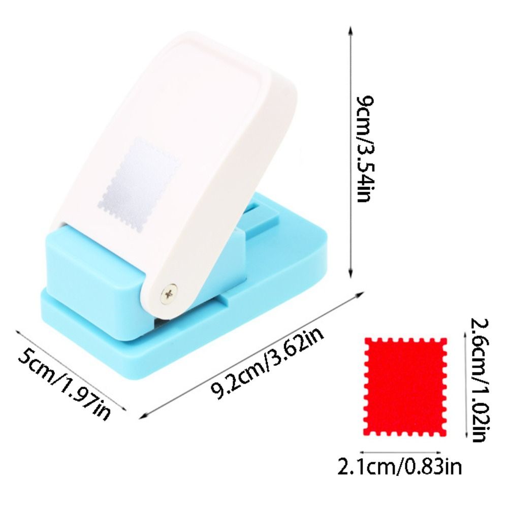 School Supplies Labor Saving Border Punch Large Size Creative Embossing Machine Handmade Paper Cutting Christmas Tree Hole Punch for Card