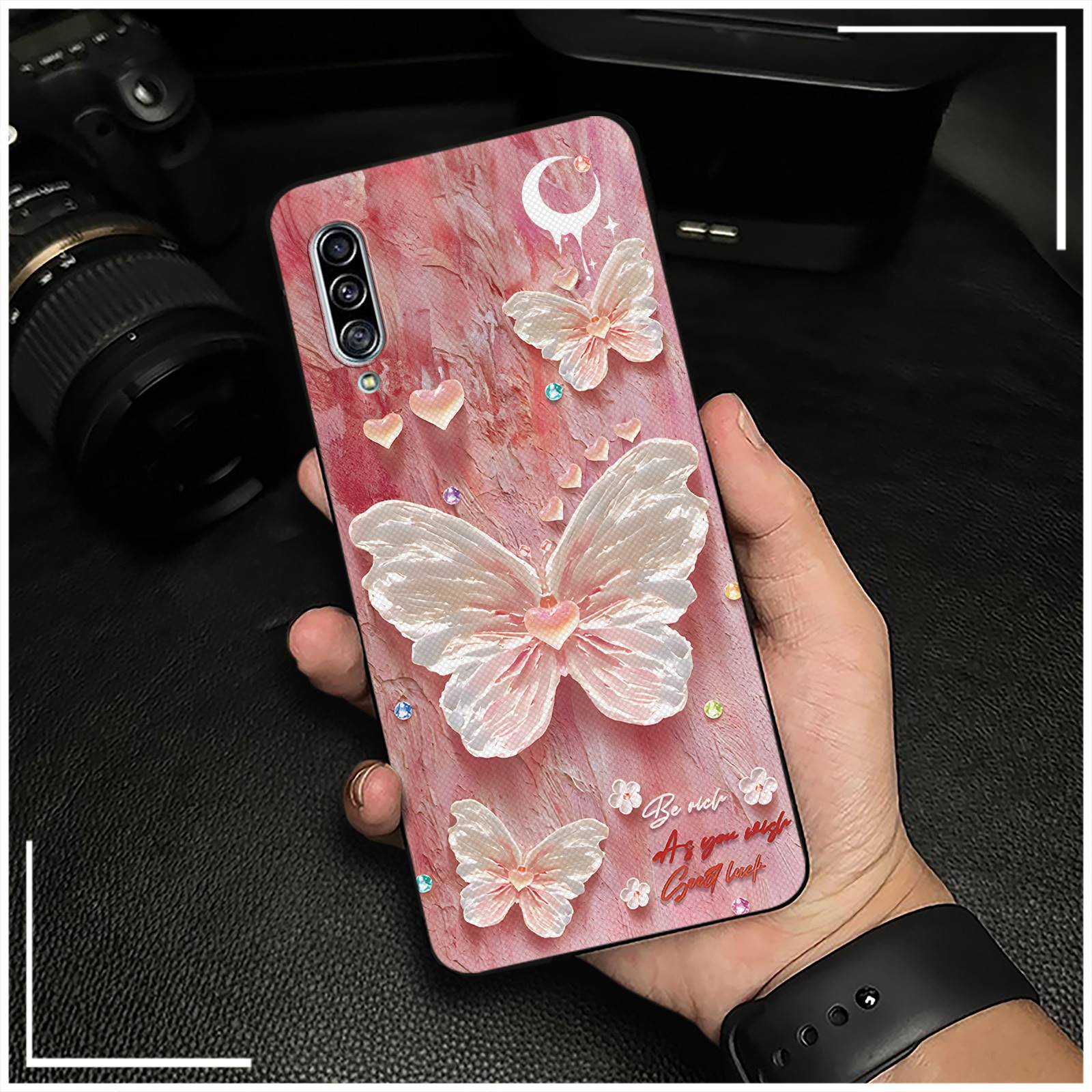 Graffiti Fashion Design Phone Case For Samsung Galaxy A90 5G/SM-A908/A9080 Silicone Waterproof TPU Phone Pouch Durable