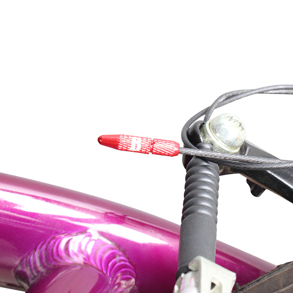 Ultra-light MTB Brake Line Cap Aluminum Alloy Bike Brake Shifter Cable Core Cap Shifter Line Cap Cord End Covers Cable Tail Cap