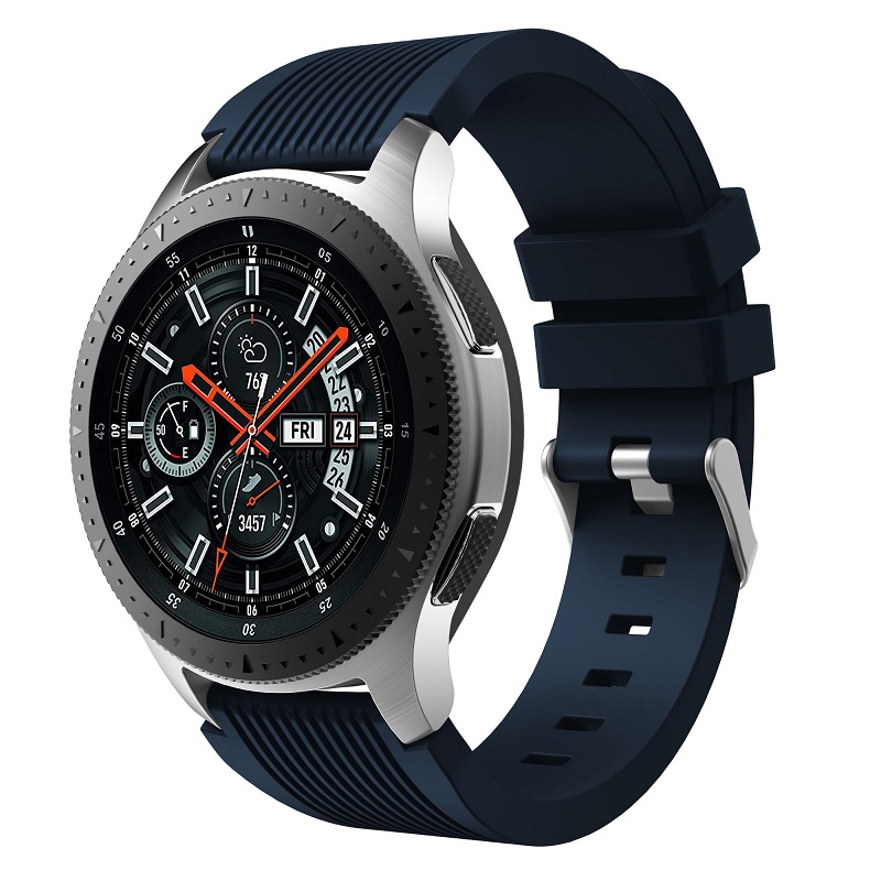 【Innovative design】20mm 22mm Soft Silicone Watchband for Samsung Galaxy Watch Active 42mm Gear S2 Sport Waterproof Women Men Bracelet Band Strap