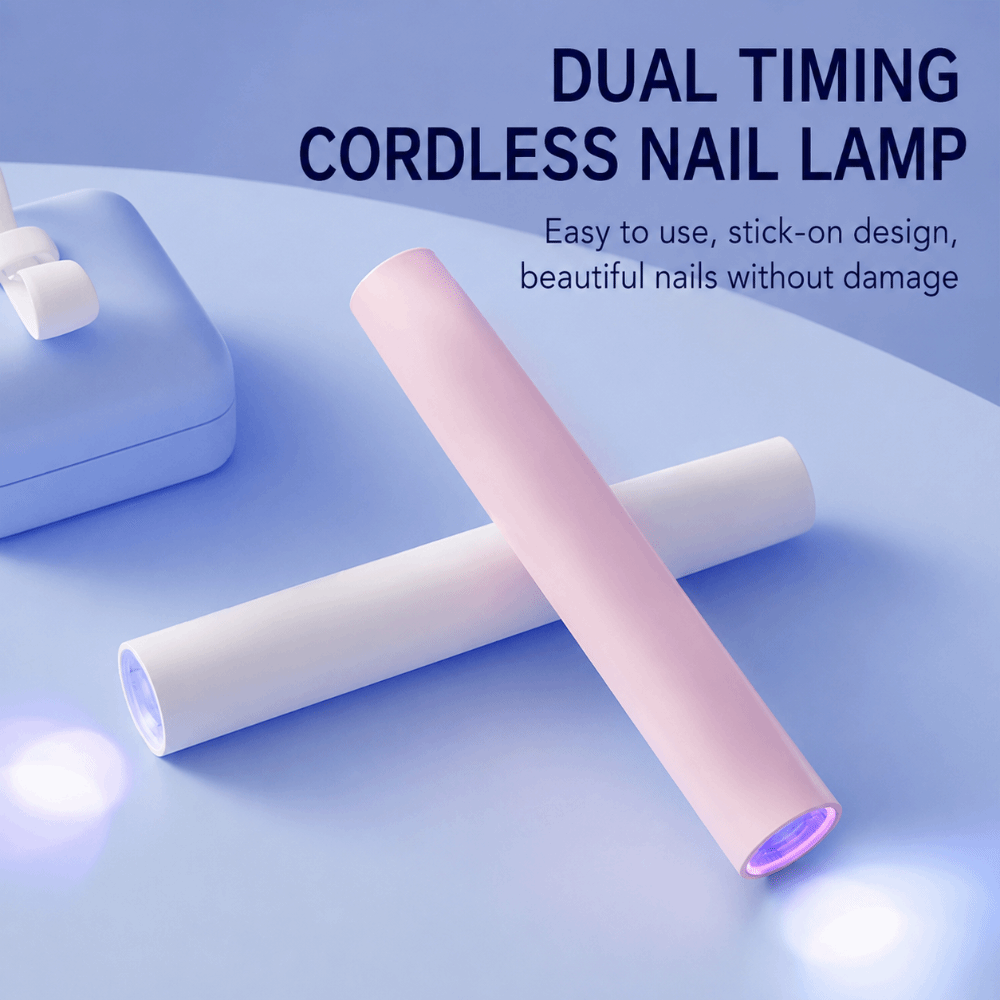 Nail Accessories Mini UV LED Nail Lamp Cordless Rechargeable Nail Dryer Portable Quick Dry Nail Curing Light Manicure