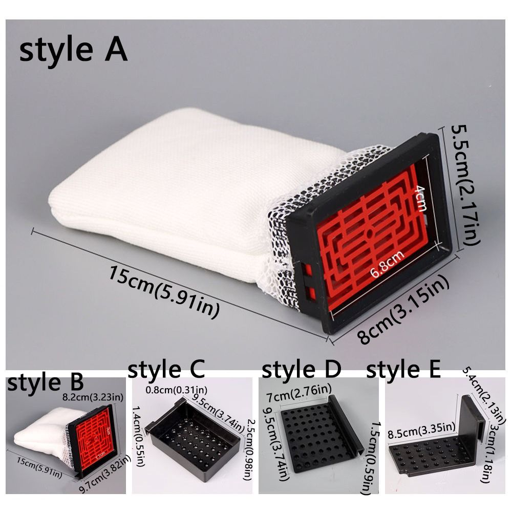 Universal Efficient Filtration Aquarium Filter Bag Hang on Filter Compact Water Pump Box Drip Circulation System Wall Mounted External Filter Box Water Circulating