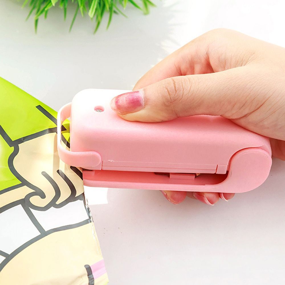 Pressure Snacks Food Zipper Plastic Portable Sealing Machine Capper Sealer Mini