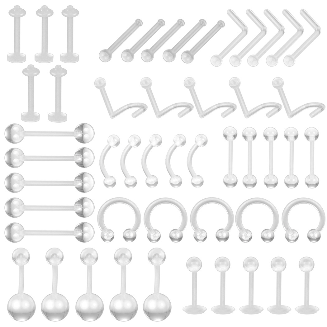 【New arrival】Popular umbilical nail eyebrow lip nail UV soft rod ear plug WISH sales accessories direct supply