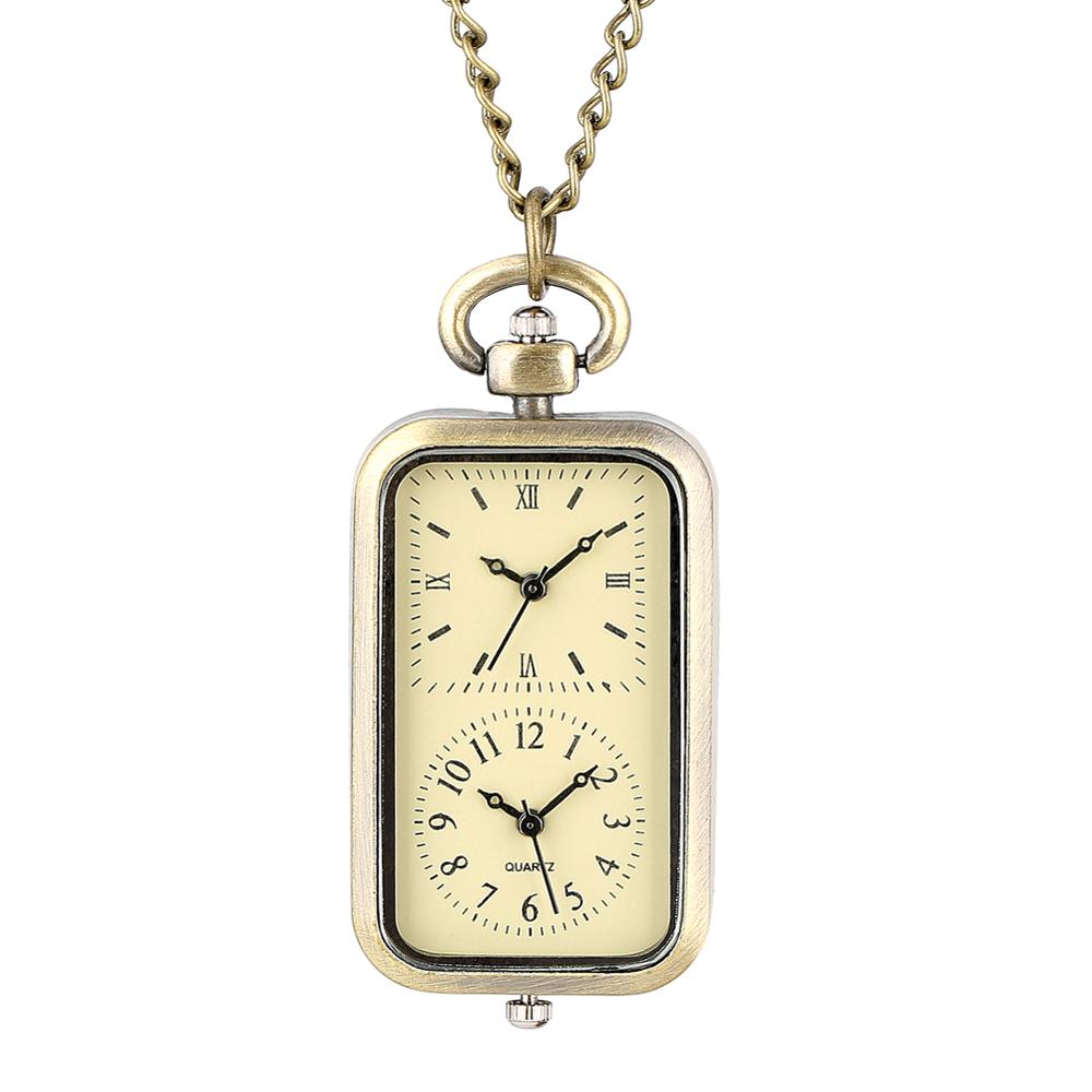 【Innovative design】Mini Small Death Note Book Square Shape Quartz Pocket Watch Necklace Vintage Pendant Chain Death Note Jewelry for Children Kids