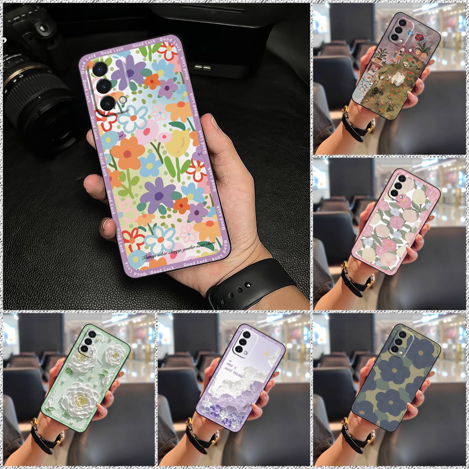 Graffiti Protective Phone Case For OnePlus Nord N200 5G/1+Nord N200 5G Shockproof Silicone TPU Dirt-resistant Durable