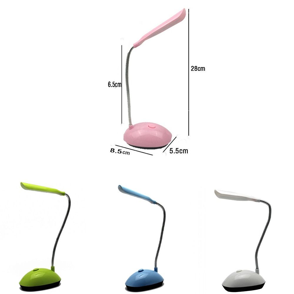 Lighting Decor Foldable LED Desk Lamp Portable Flexible Table Lamp Battery Powered Mini Simple Night Light Indoor Lighting