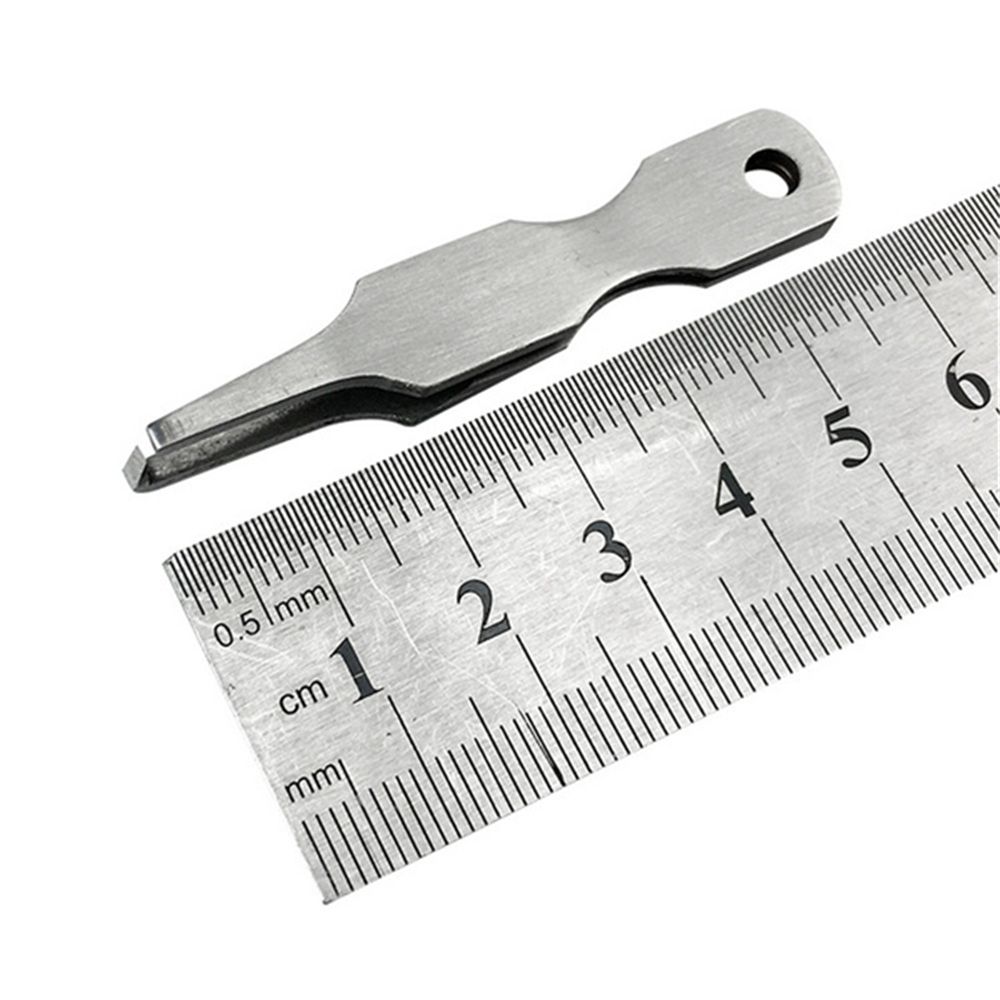 Multi Function Portable Fishing Pliers Fishing Tools Line Nipper Pin Fly Lure Hook Cutter Hook Eye Cleaner Hook Wire Remover Cutter