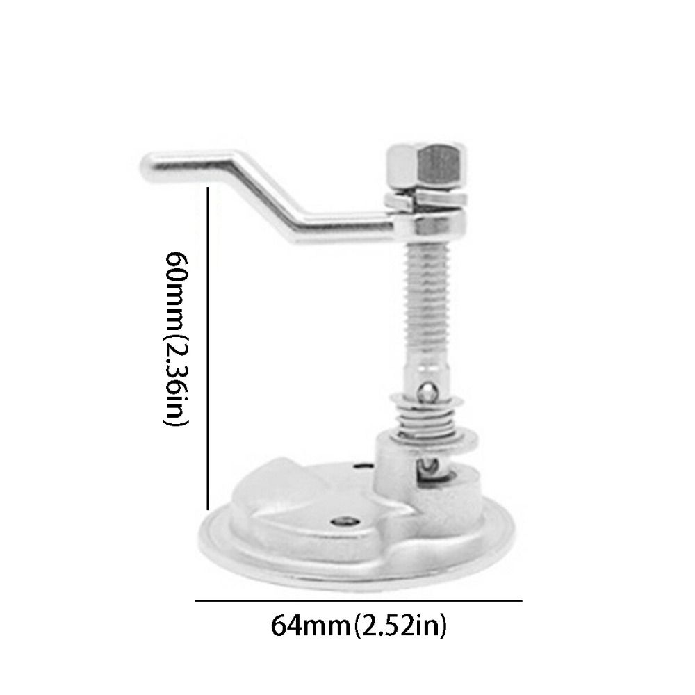 Marine Hardware 316 Stainless Steel Hatch Lock Heavy Duty Durable Construction Lift Handle Pull Lift Mechanism Corrosion Resistance Ring Hardware Compartments