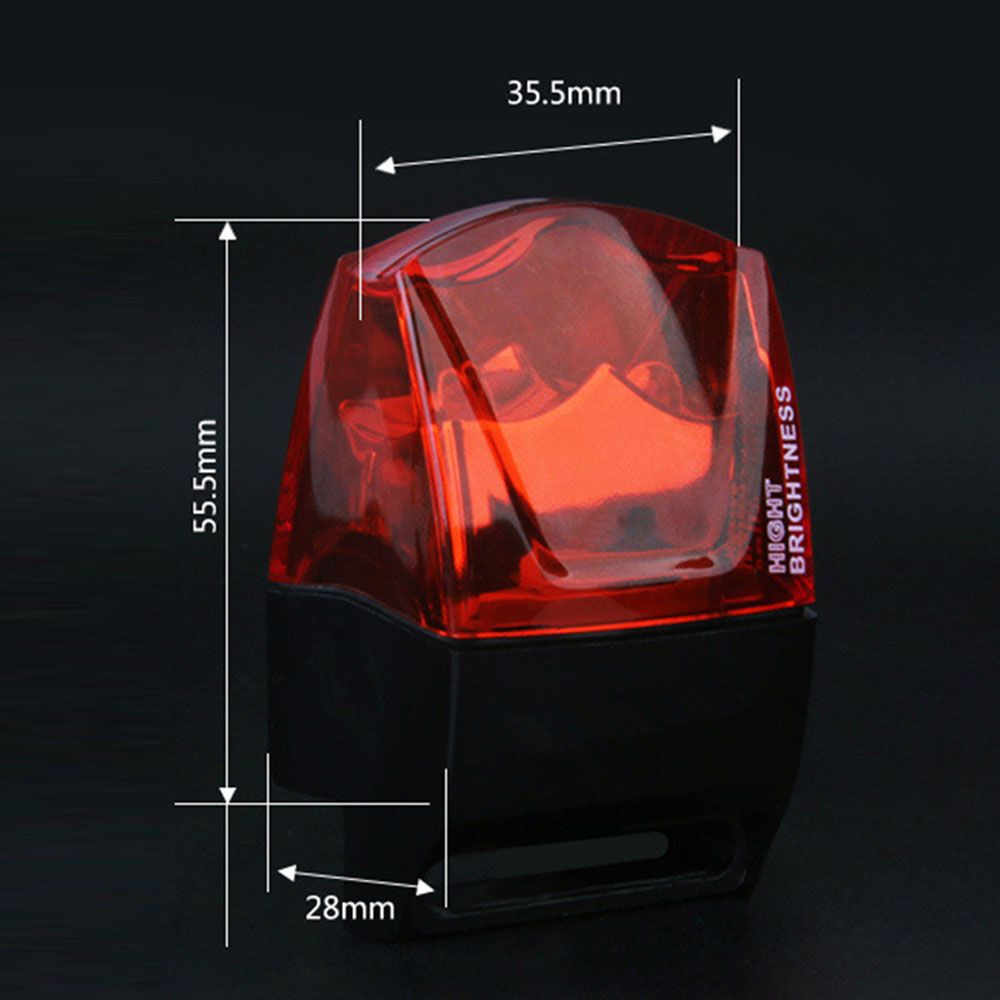 Portable Mountain Bike IPX-4 Bike Seatpost Taillights Self-powered LED Bike Light Bicycle Equipment Cycling Lantern Magnet Taillight Safety Warning Lamp Bicycle Lights Bike Rear Light Taillights