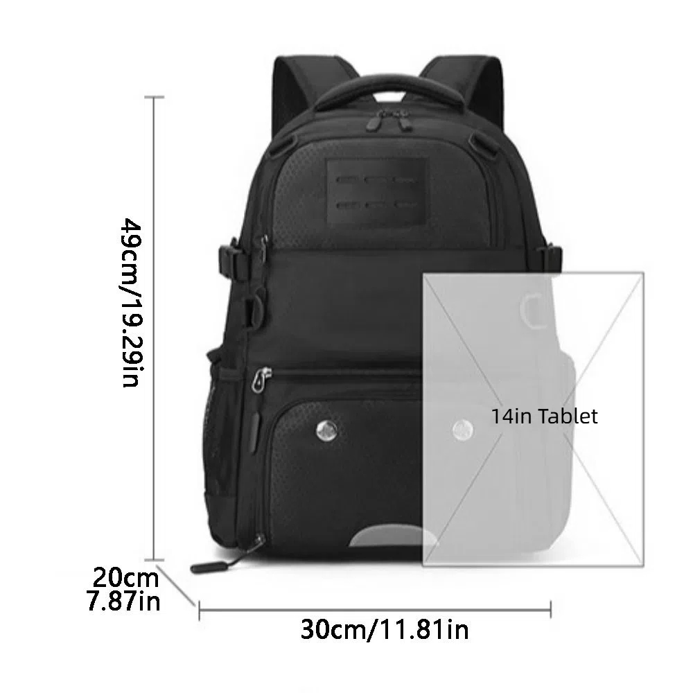 Separate Large Capacity Sports Basketball Backpack with Shoes Bag Detachable Net Soccer Bag Multi Pockets Oxford Fabric School Football Backpack For Gym
