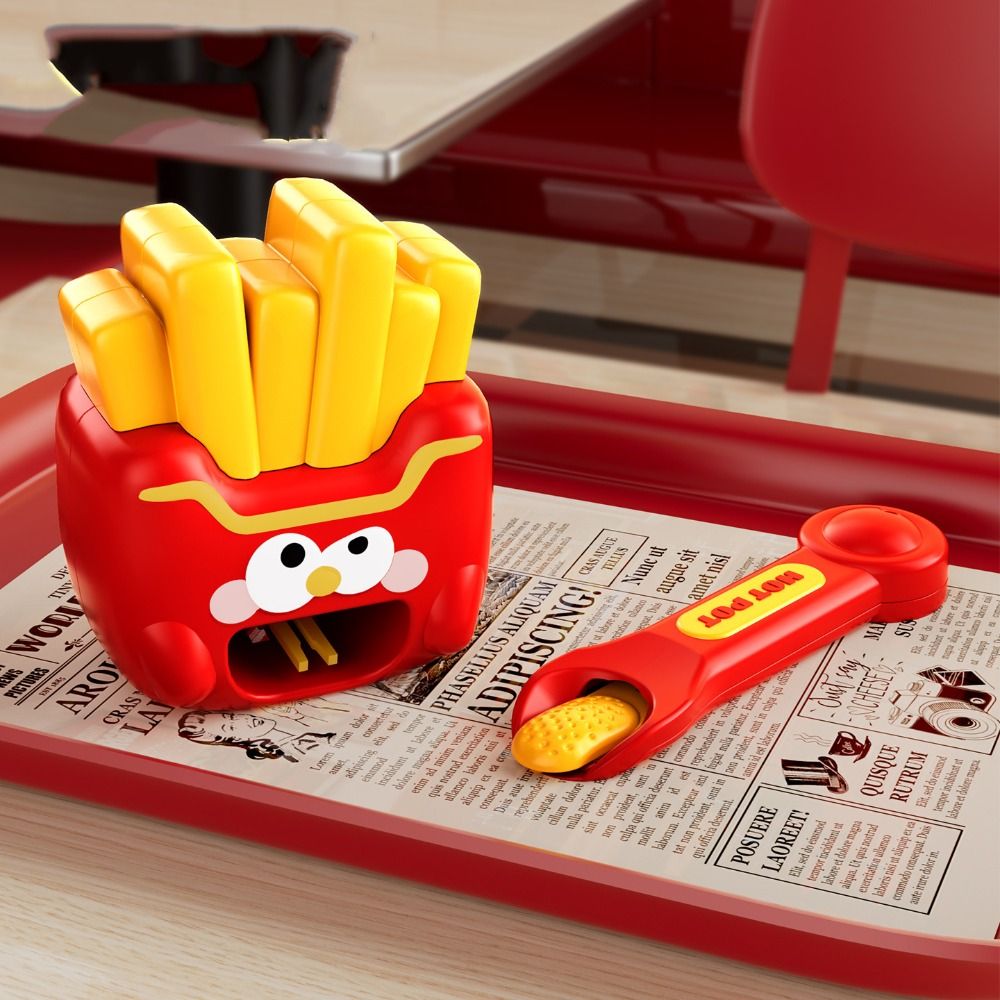Creative Food Feeding Hamburg Pudding Set Feeding Toy Role Play Simulation French Fries Pudding Toy Pretend Play 3D Pizza Play House Toys Kids Gift