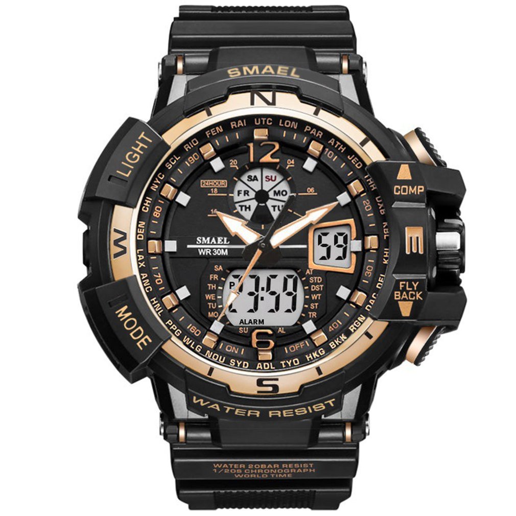 2020 Shock Men Watches Sport Watch LED Digital 50M Waterproof Casual Watch Male Clock 759 relogios masculino Watch relojes
