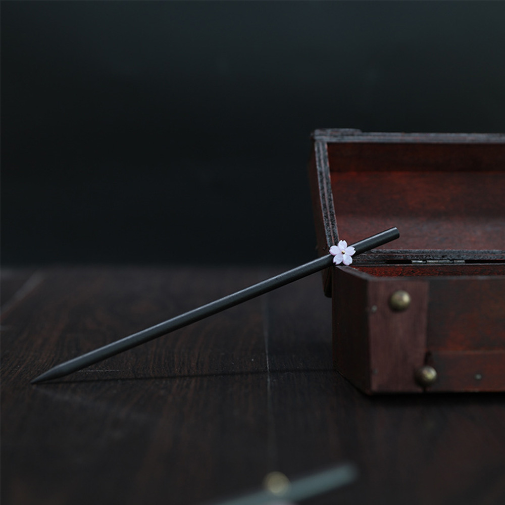 Women Elegant Simple Hanfu Classic Disk Hair Hair Accessories Wooden Hairpin Flower Hairpins Hair Sticks