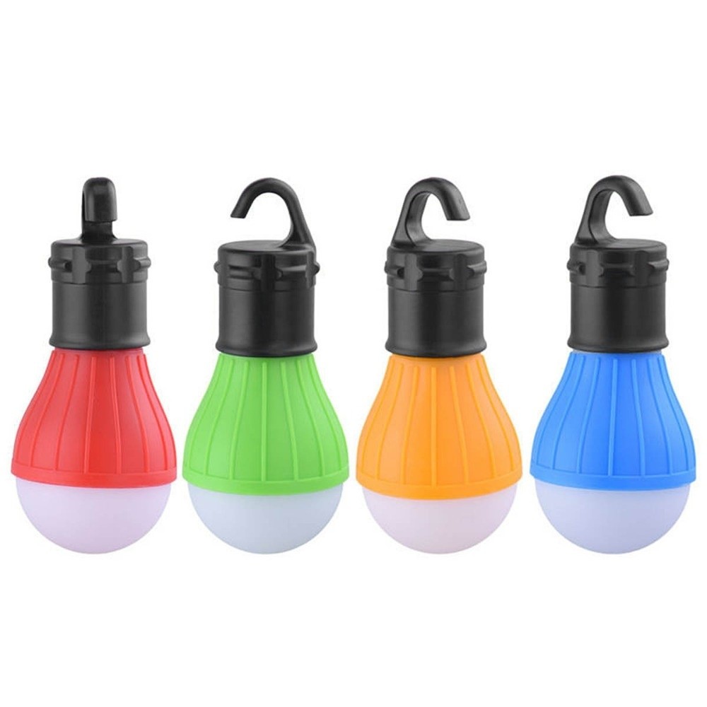 Durable 12V 5W LED Camping Lantern Plastic With Hook Portable Tent Light Emergency Light Bulb Fishing