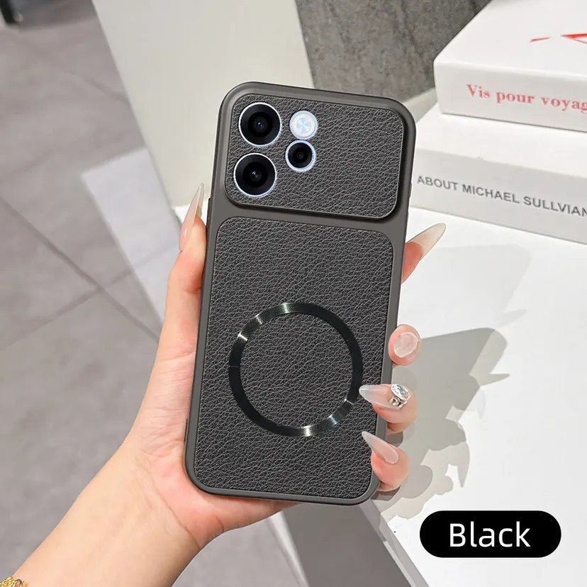 xprmy for Oppo Reno16 F case Luxury Leather Magnetic Ring Anti-Drop Phone Cover