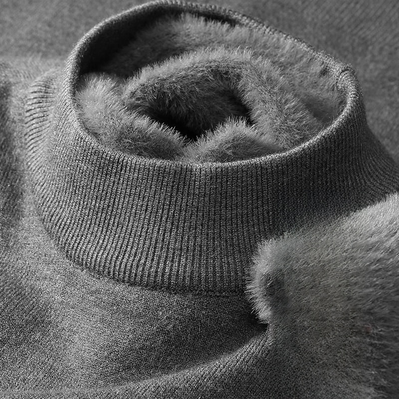 2025 Cashmere Sweater O-neck Pullovers Men's Loose Oversized M-3XL Knitted Bottom Shirt Autumn Winter New Korean Casual Men Top