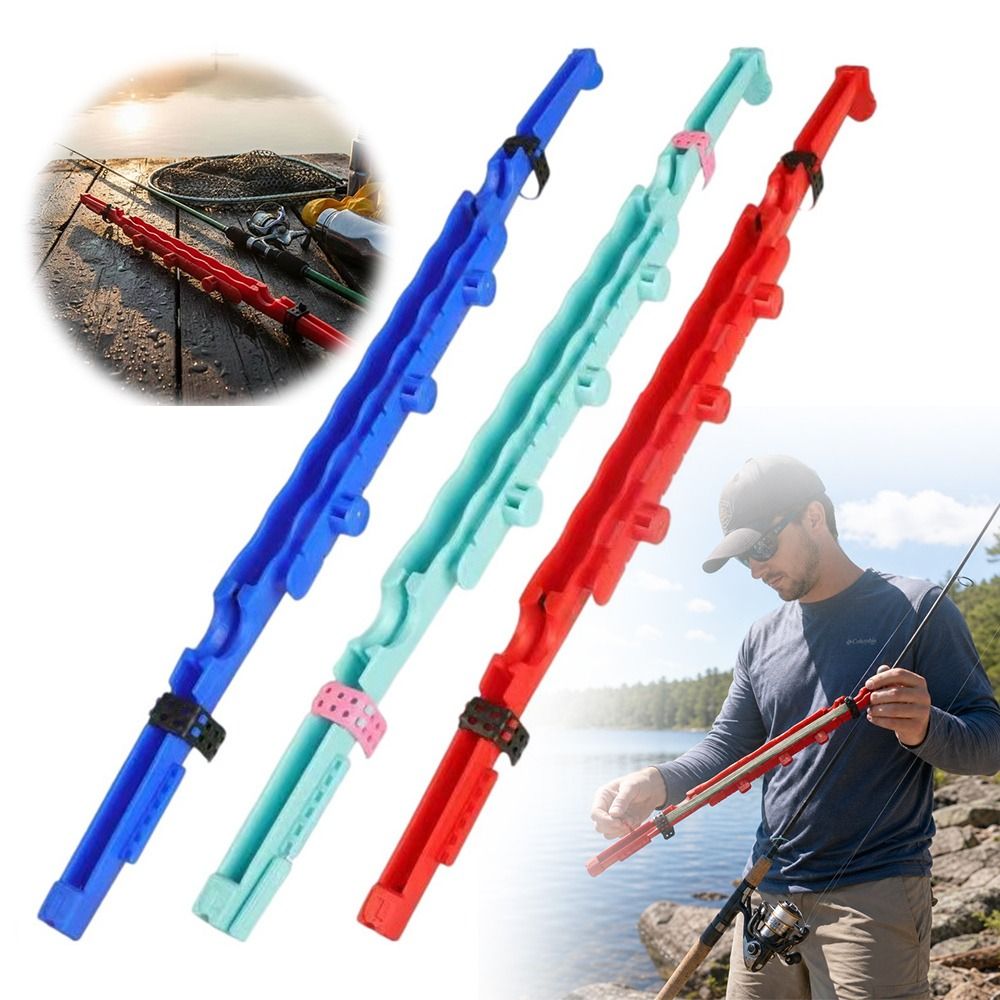 Durable Plastic Fishing Reel Portable Front End with Quick Winding Mechanism Fishing Rod Line Winder Line Winder Fishing Tackle Accessories