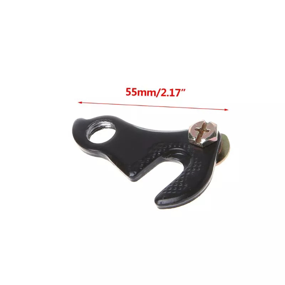 Black Bicycle Accessories Bike Gear Cycling Bicycle parts Bicycle Tail Hook Mountain Bike Bike Derailleur Hanger Rear Derailleur