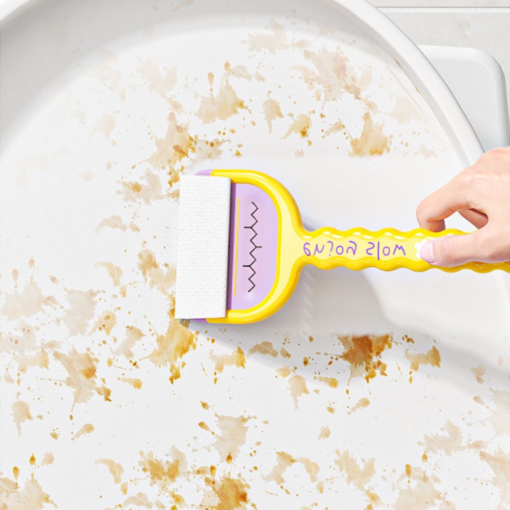 Cleaning Tools Multifunctional Corner Gap Scraper No Dead Corners Hand Held Cleaning Brush No Dirt Long Handle Tile Grout Cleaner Bathroom