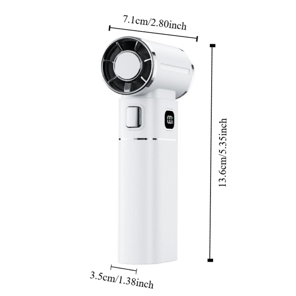 Multipurpose 130000 RPM Powerful Dust Blower Brushless Motor with LED Light Handheld Turbo Violent Fan Rechargeable 6 Speed Adjustable Mini Electric Air Blower Keyboard