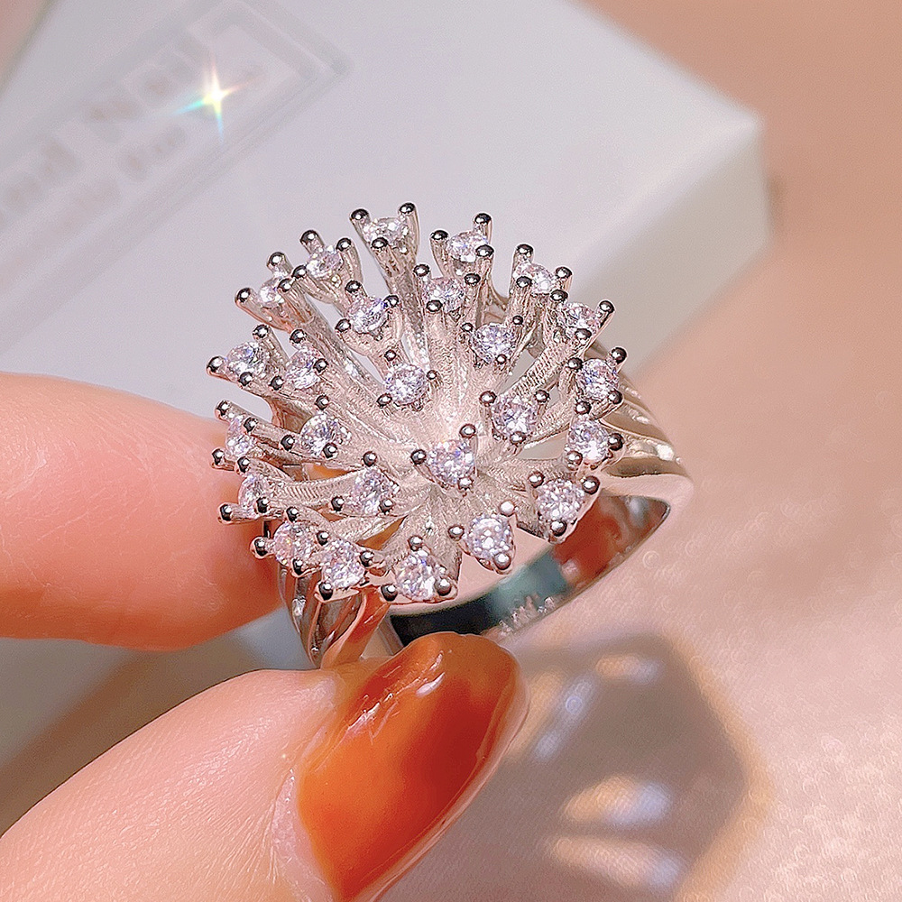 Yuanyan 2022 NEW Princess Cut Big Rings For Women Moissanite Gemstones Cubic Zirconia S925 Silver Engagement Wedding Geometry Jewelry