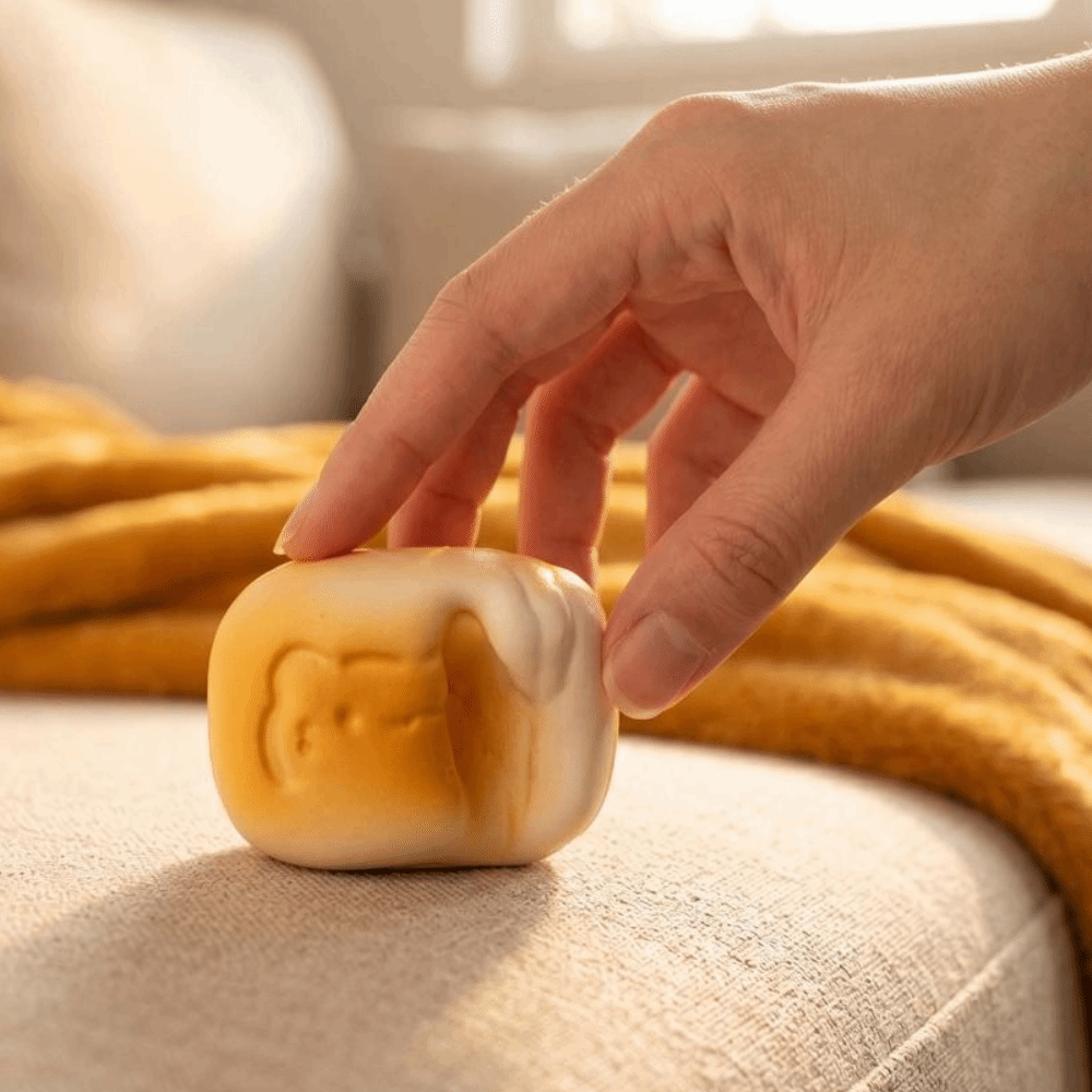 Cute Design Release Hand Cat Cookie Squishy Toy Relax Gift Sensory Cat Sandwich Squeeze Toy Elastic Stretch Slow Rebound Vent Toy Sensory Play