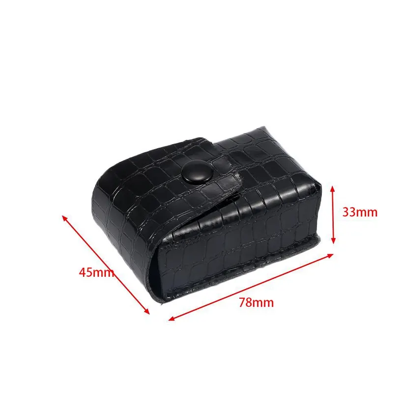 Storage Box Fashion Artificial with Clip Clipped on Belt Snap Box Presbyopic Unisex Spectacle Case Eyeglasses Case Eyewear Case Glasses Box