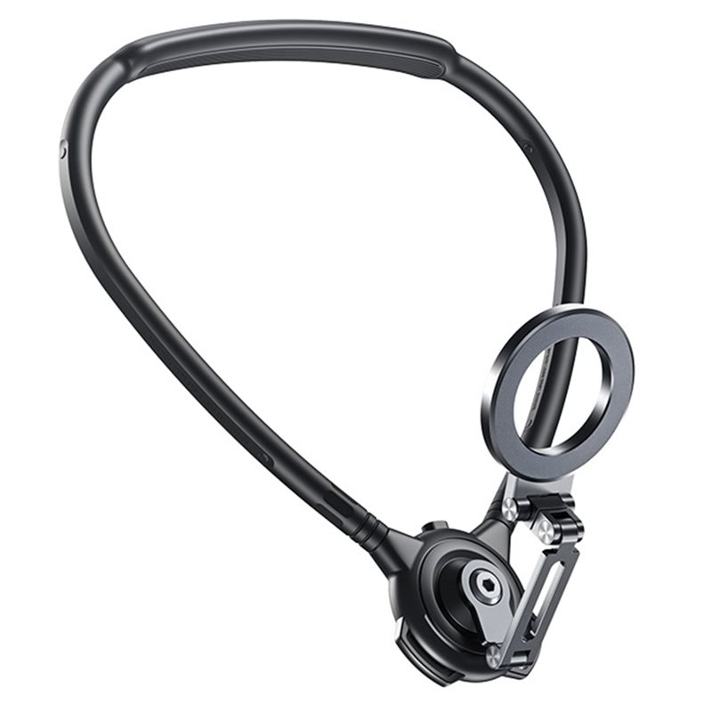 Magnetic Chest Mount Phone Holder Silicone Quick Release Neck Mount for First Person Perspective