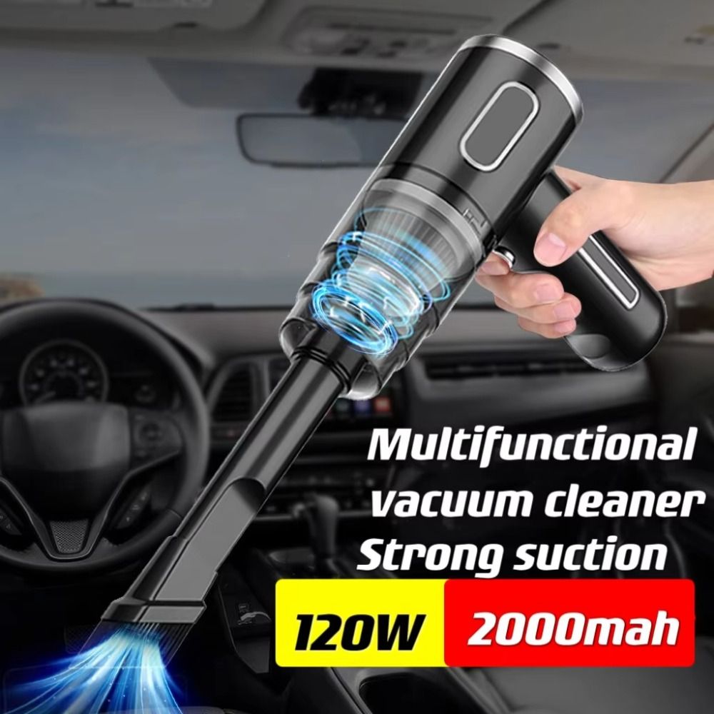 Portable Air Suction Car Cordless Vacuum Cleaner Power All in Car Dust Blower Dust Cleaning Tools Multifunctional Air Dust Collector Car