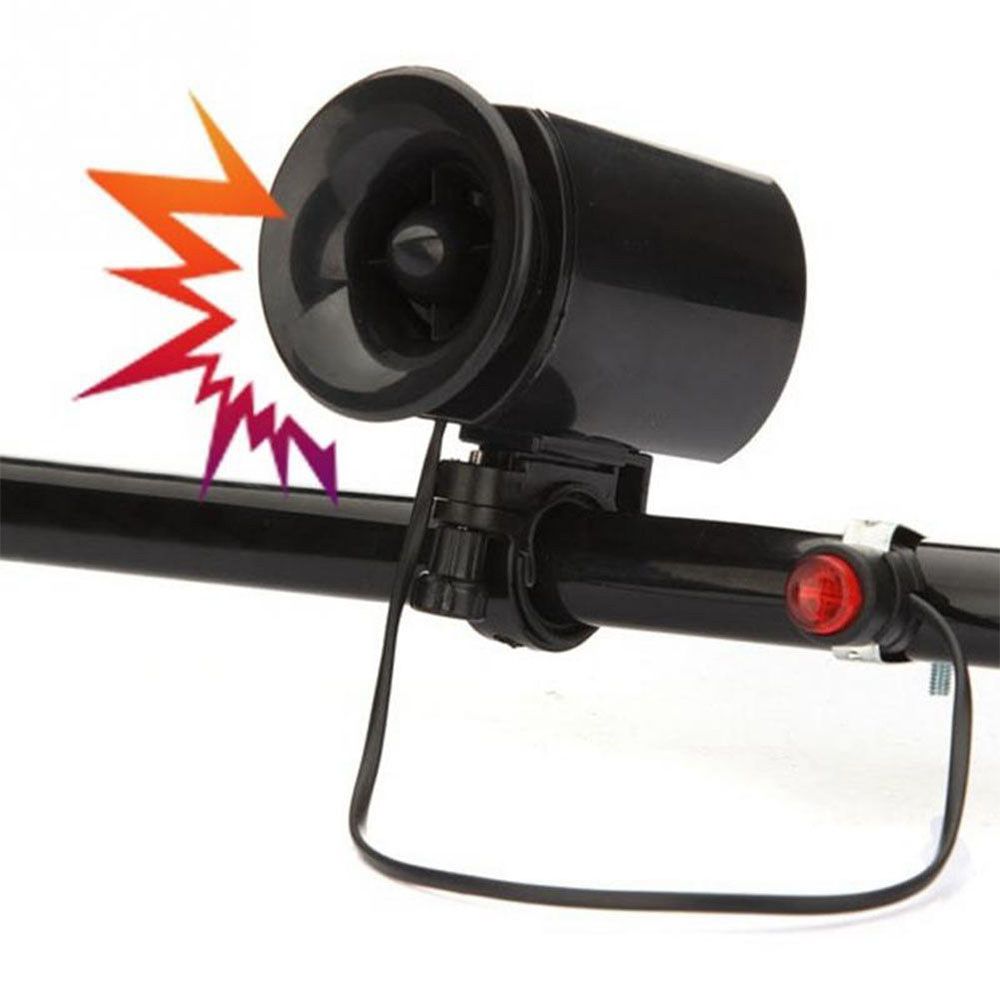 Accessory Ring Speaker 6Sounds Ultra-loud Loud Voice Bike Alarm Bell Siren Horn