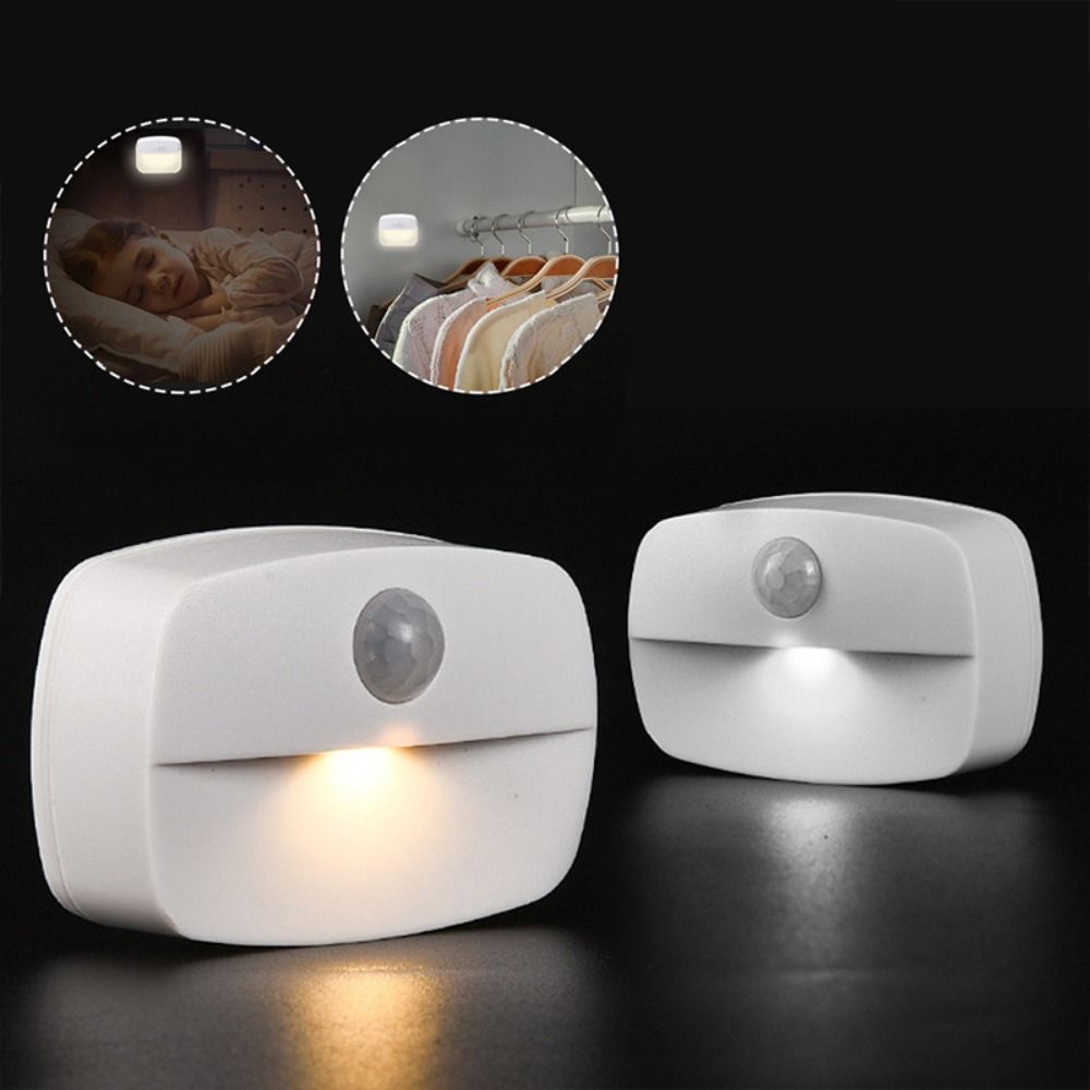 Motion Sensor Wireless Cabinet Light Bathroom Night Lamp Wall Lamp For Home Aisle Induction Night Ligh Bedroom Night Light LED Night Light Induction Light