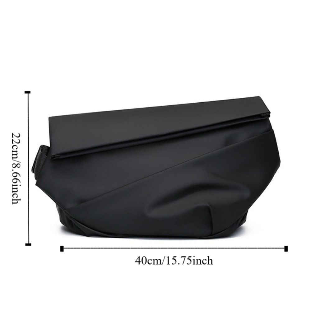 Simple Large Capacity Oxford Cloth Bag Men Simple Crossbody Bag Daypack Storage Shoulder Bag Male
