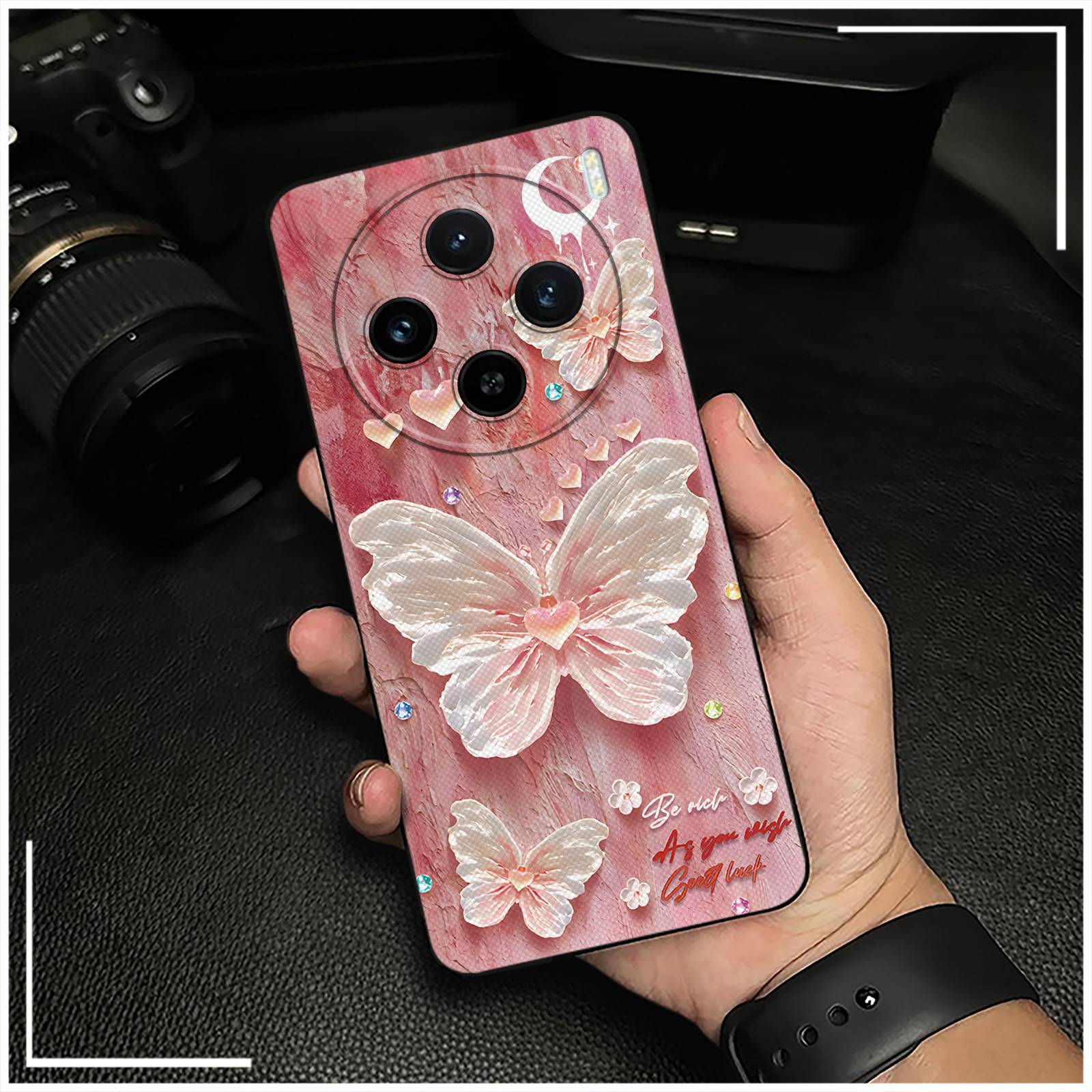 Full wrap Graffiti Phone Case For ZTE Blade A75 5G/Nubia Focus 5G/Calf 5G flower Fashion Design Oil Painting Cute TPU