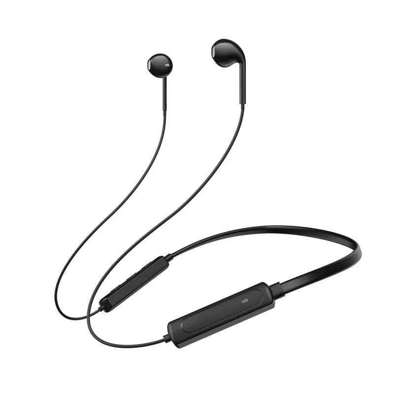 【Regret for not using it earlier】WEKOME Neck-Wearing Sports Headset V5.0 Binaural Wire-Controlled Endurance V29