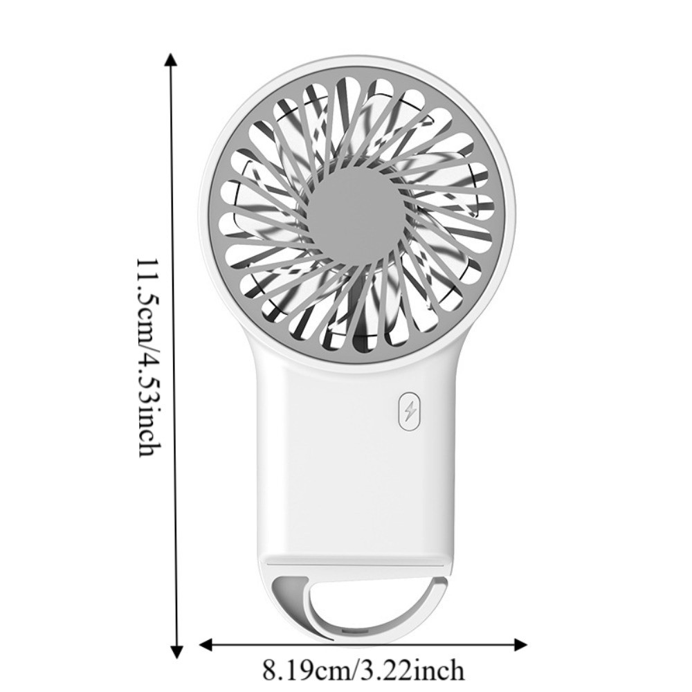 Mini 3 Speeds Adjustable Portable Handheld Fan Clip On Quiet Operation Stroller Fan Clip-on Rechargeable Mini Cooling Fan Summer