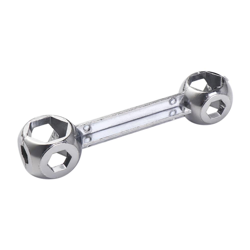 Alloy Durable Bike Repair Tool Cycle Dog Bone Shape Bicycle Hex Wrench Hexagon Spanner Hexagon Wrench Bone Wrench
