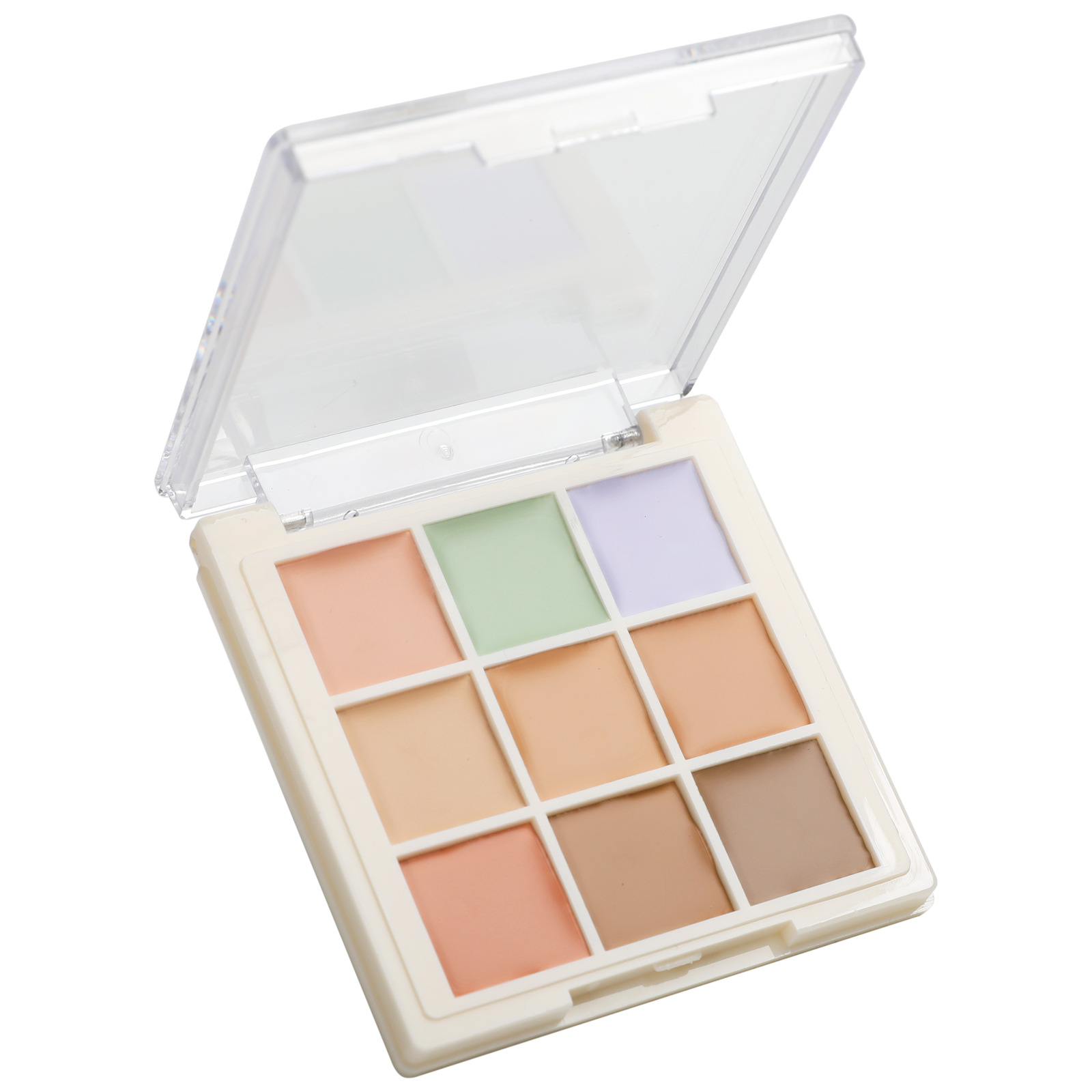 Yuanyan Print Logo Concealer Palette Full Coverage Concealer Cream Waterproof Brighten Face Base Korean Makeup Wholesale Bulk