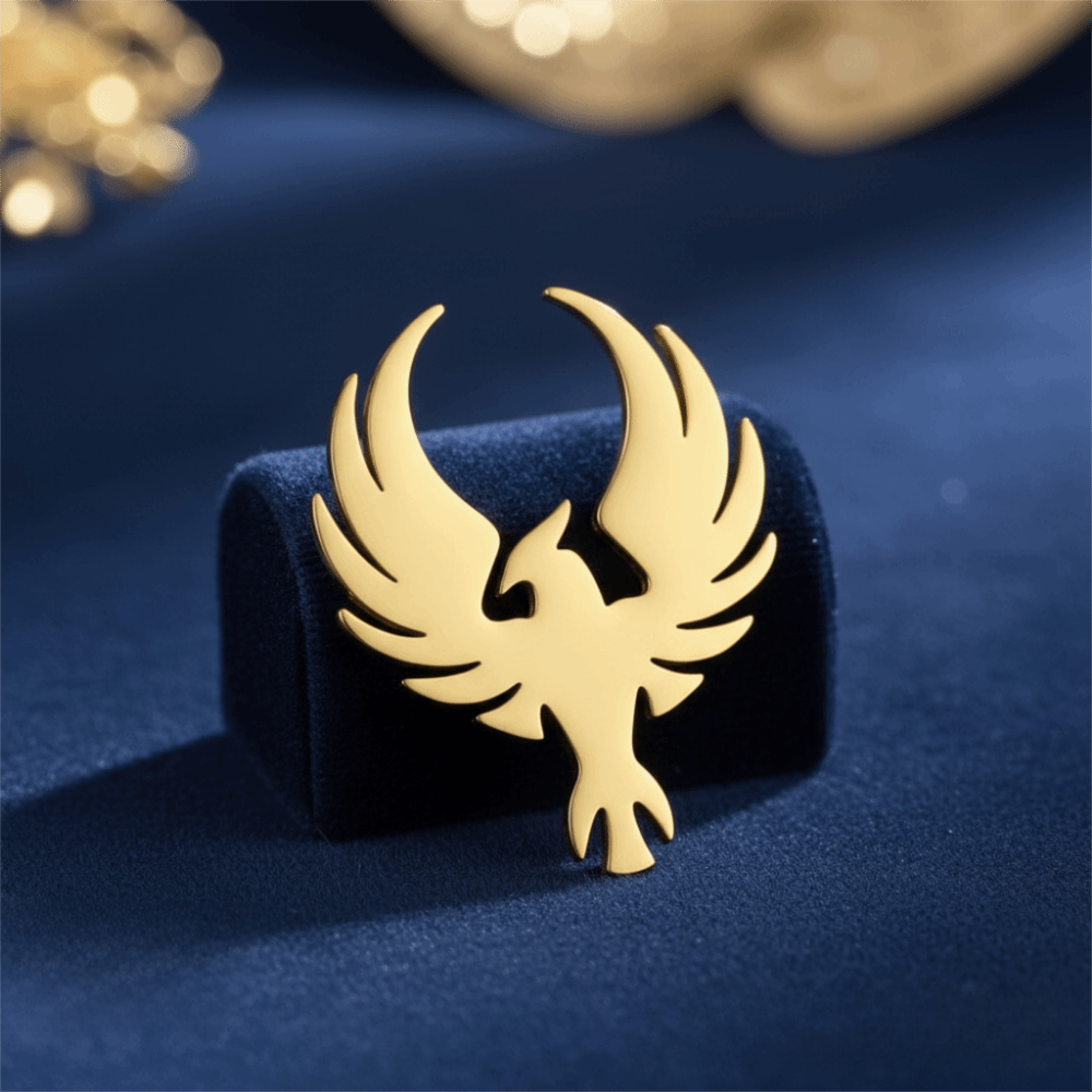 Minimalist Stainless Steel Animal Brooch Wolf Lion Vintage Lapel Pins Hollow Punk Style Suit Collar Badges Women Men