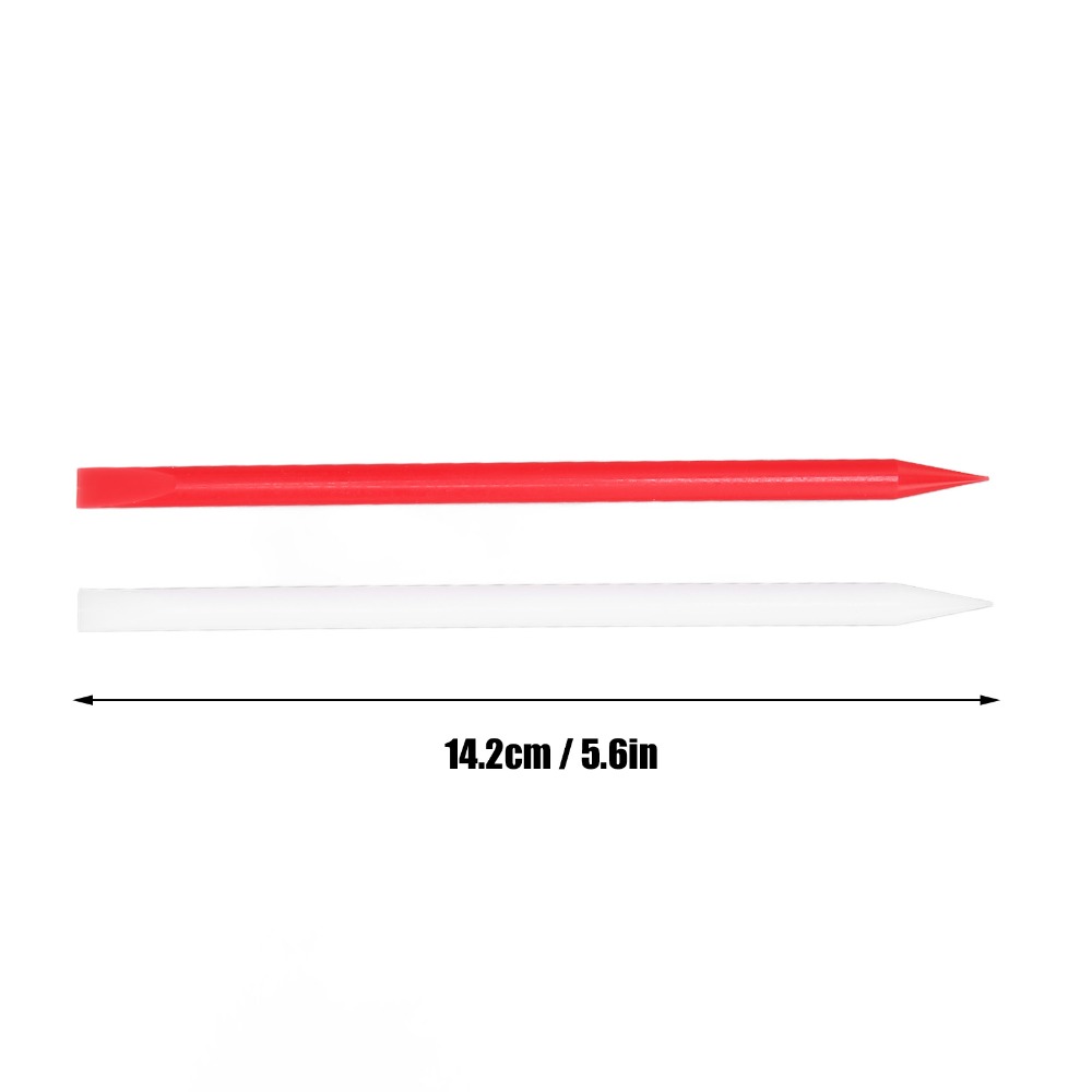 2pcs Professional ABS Material Watch Clean Stick Red/White Color Multiple Colors Watch Repairing Tool Professional Watchmaker Tools Watch Maintenance