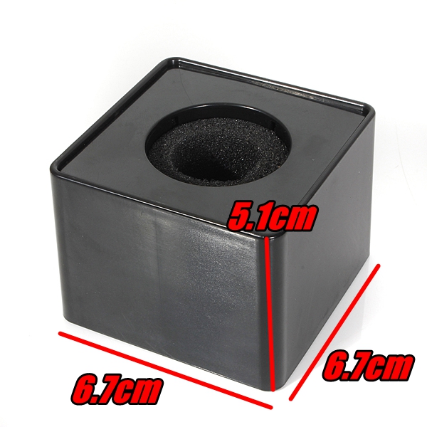 ABS Mic HOT SELL New Microphone Interview Square Cube Logo Flag Station 39mm Hole