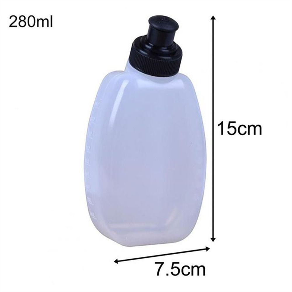 Portable Plastic Running Water Bottle Leak-Proof Waist Belt Bag Sport Water Bottle 280ML Sport Water Flask Cycling