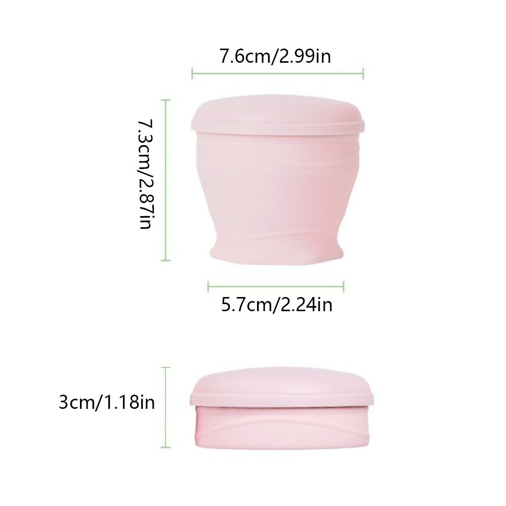 Silicone Folding Business Trip Portable Creative Mini Retractable Cup With Lid Outdoor Travel Mouthwash Cups