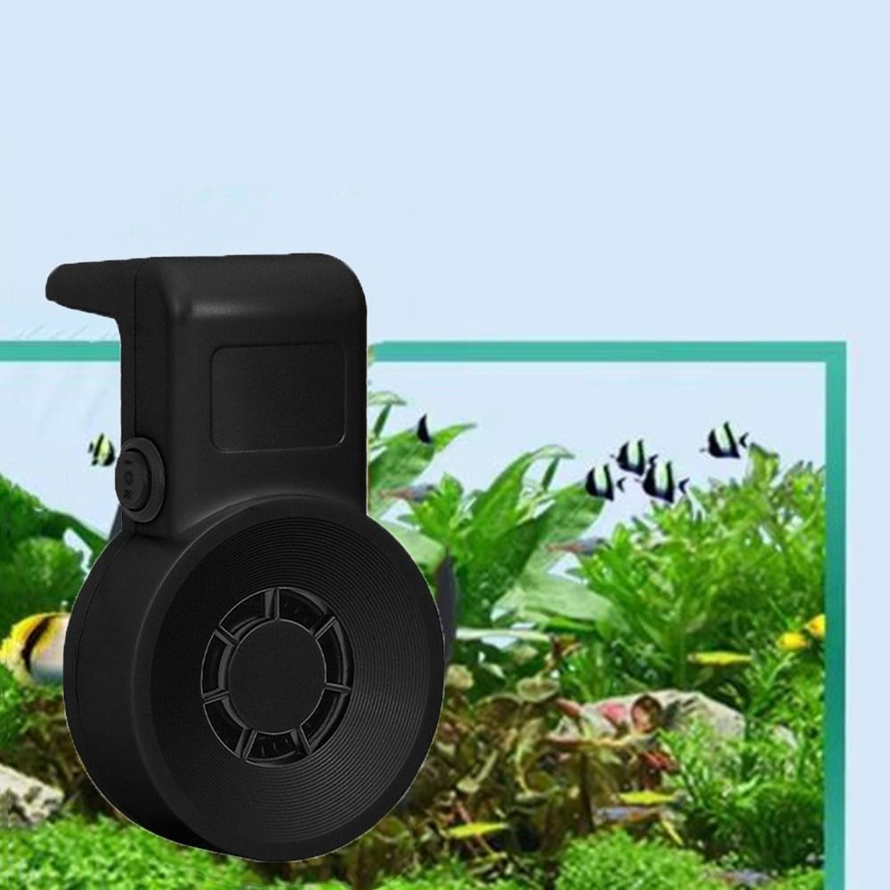 Fish Cooling Device Small Fish Tanks Cooler 2 Wind Speed Low Voltage Aquatics Air Cooler Reduce Water Temperature Silent Aquariums Cooling Fan Fishtanks