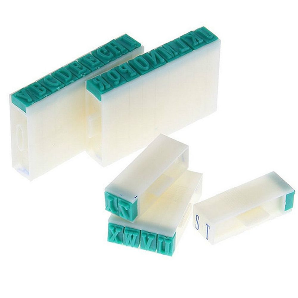 Cute Durable Plastic Free Combination Gifts Mini Crafts Number Stamps Word Printing Scrapbooking DIY