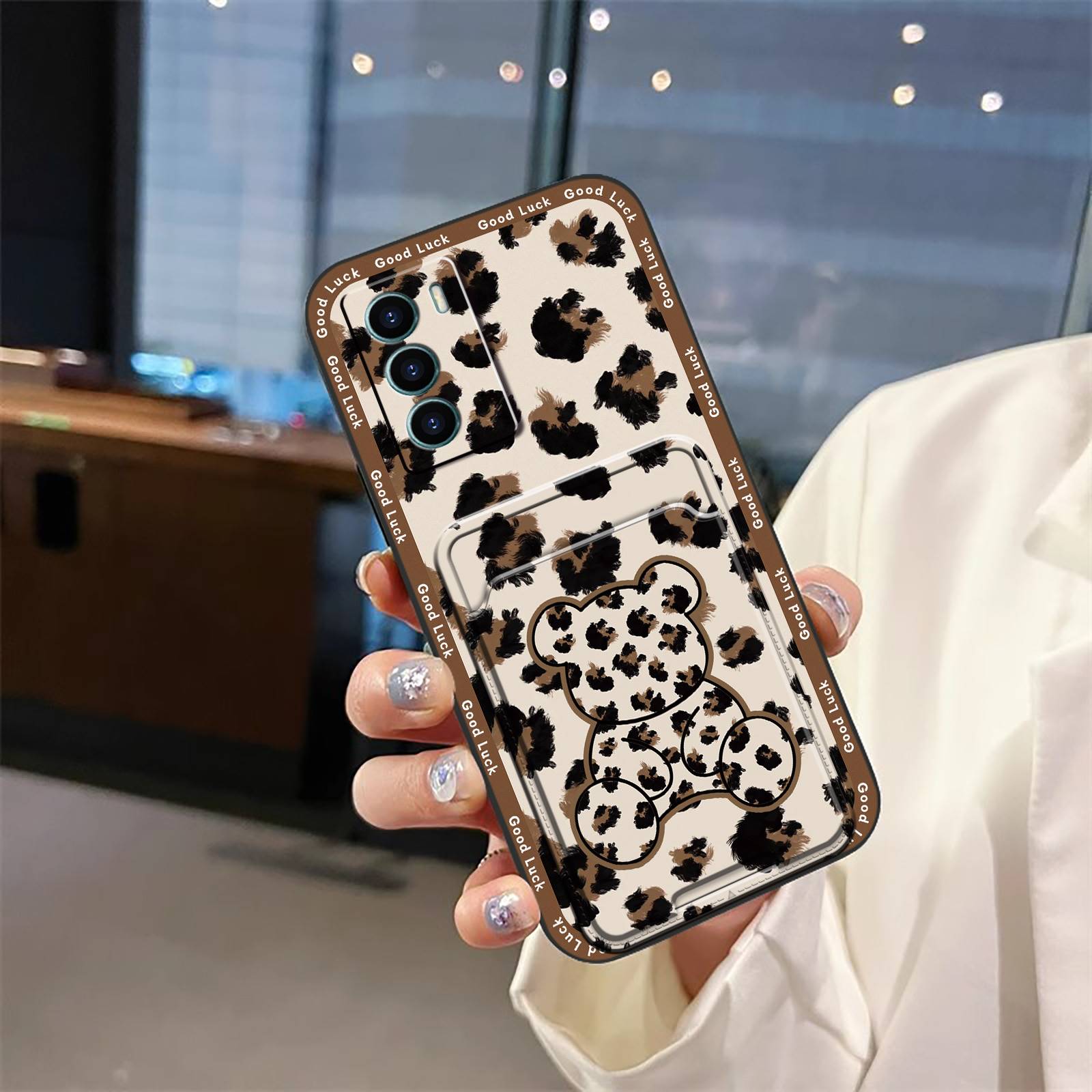 TPU Soft case Phone Case For VIVO T1 5G/IQOO NEO5 SE Anti-dust Full wrap Card sleeve Fashion Design Silicone Waterproof