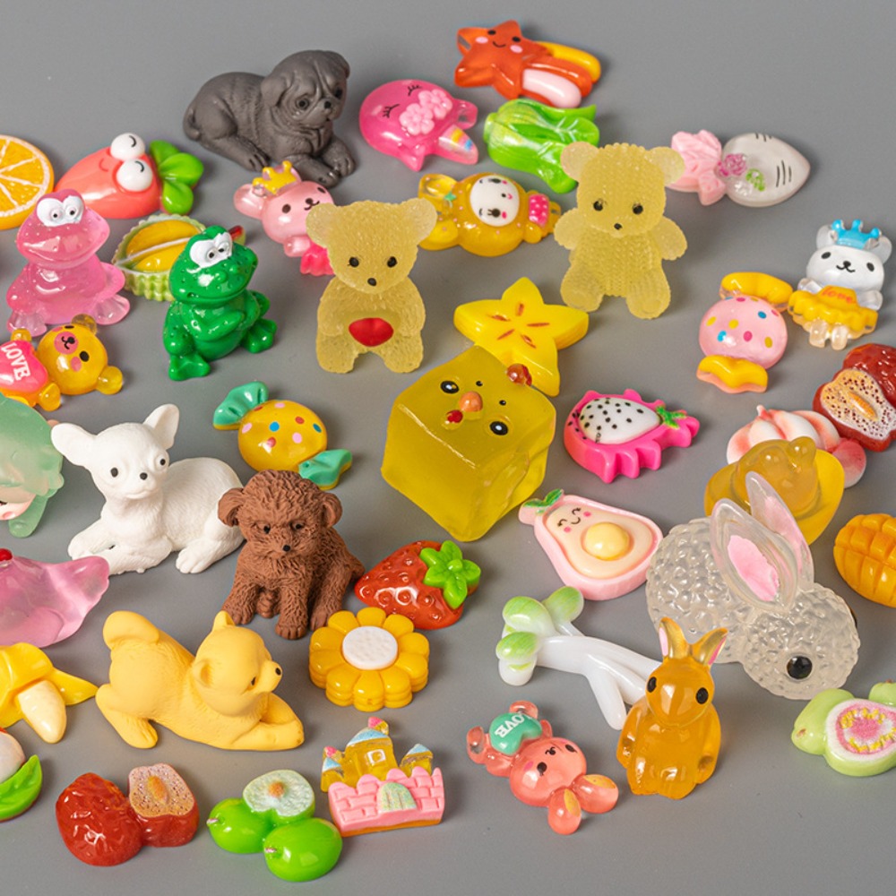 Cute Mini Independent Packaging Blind Bag Surprise Kawaii Blind Box Cartoon Fruit Animal Ornaments Animal Model Toy Child