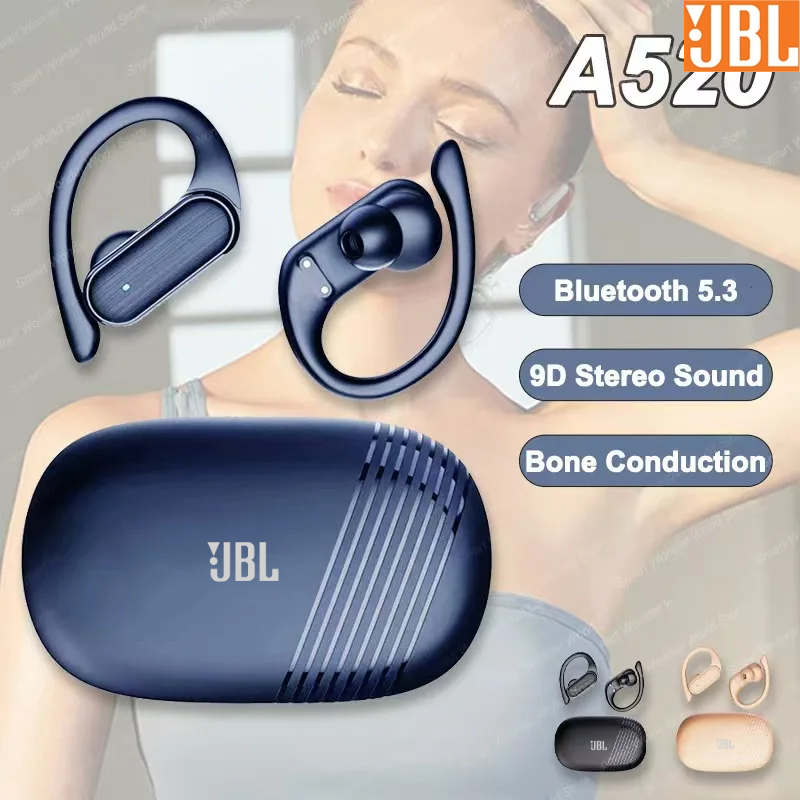 🎧Fast Shipping 🎧A520 Bluetooth Earphones Touch Bluetooth 5.3 HiFI Stereo Waterproof Earphones TWS Earphones Wireless Sports Earphones with Microphone